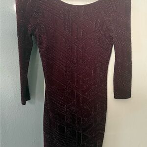 Charlotte Russe Red Bodycon Cocktail Dress